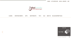 Desktop Screenshot of bellanimaternity.com